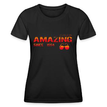 Amazing since 1994 - Women's Functional T-Shirt - black - Front - AI Model Female 172 light (172cm)