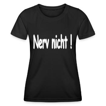 Auto - Frauen Funktions-T-Shirt - Schwarz - Vorne - AI Model Female 172 light (172cm)