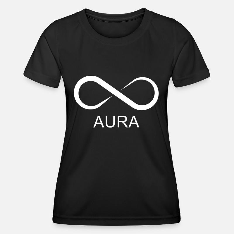 INFINITE AURA - Women's Functional T-Shirt - black