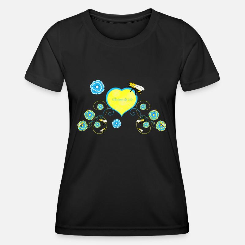Bee - Women's Functional T-Shirt - black