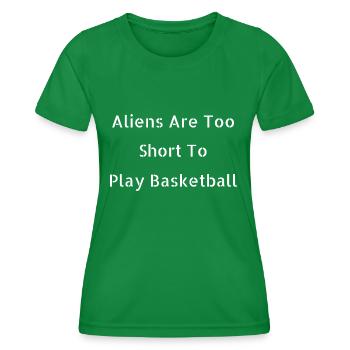 ankle breaker anal probe gift idea athlete - Women's Functional T-Shirt - kelly green - Front - AI Model Female 172 dark (172cm)