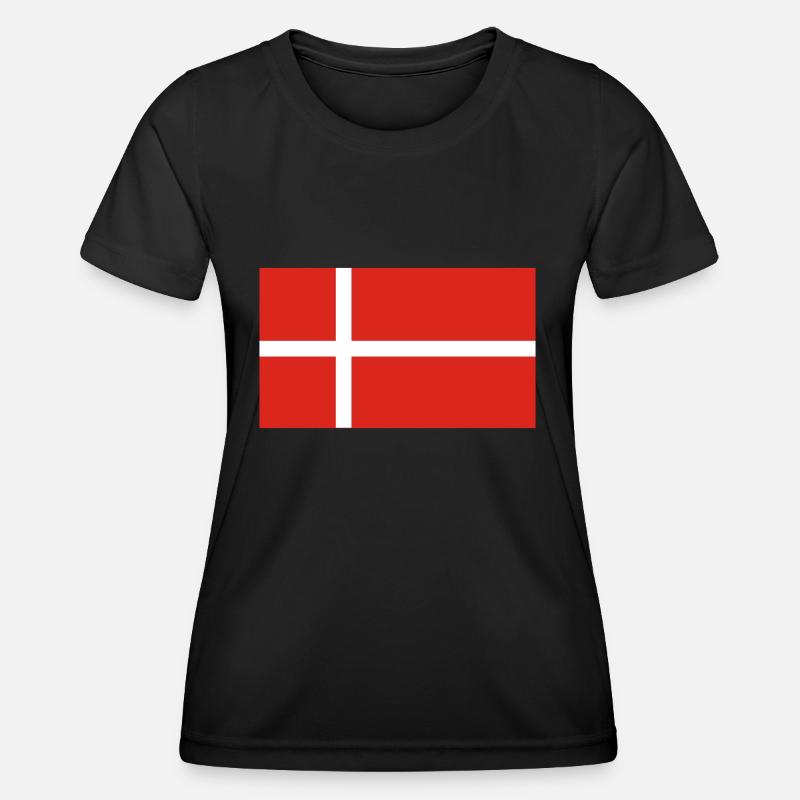 denmark - Women's Functional T-Shirt - black