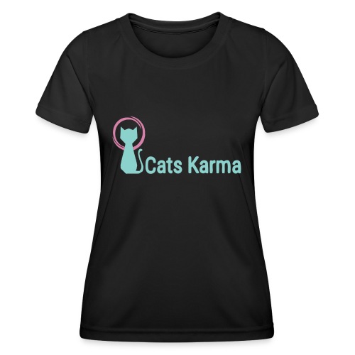 Cats Karma - Frauen Funktions-T-Shirt