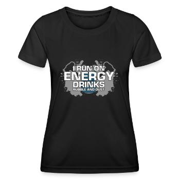 Hausabriss und Renovierungs Design - Frauen Funktions-T-Shirt - Schwarz - Vorne - AI Model Female 172 light (172cm)
