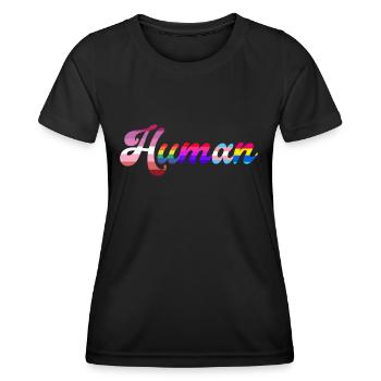 Human rights lgbtq equality gender - Women's Functional T-Shirt - black - Front - AI Model Female 172 light (172cm)