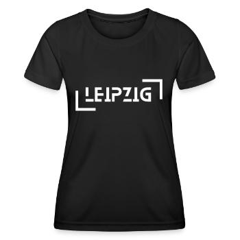 Leipzig - Women's Functional T-Shirt - black - Front - AI Model Female 172 light (172cm)