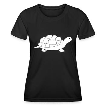 Turtle Turtle - Women's Functional T-Shirt - black - Front - AI Model Female 172 light (172cm)