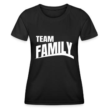 holiday alone cool cute girl pregnancy funny quote - Frauen Funktions-T-Shirt - Schwarz - Vorne - AI Model Female 172 light (172cm)