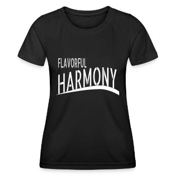 gift idea creating unity unity and collaboration - Women's Functional T-Shirt - black - Front - AI Model Female 172 light (172cm)
