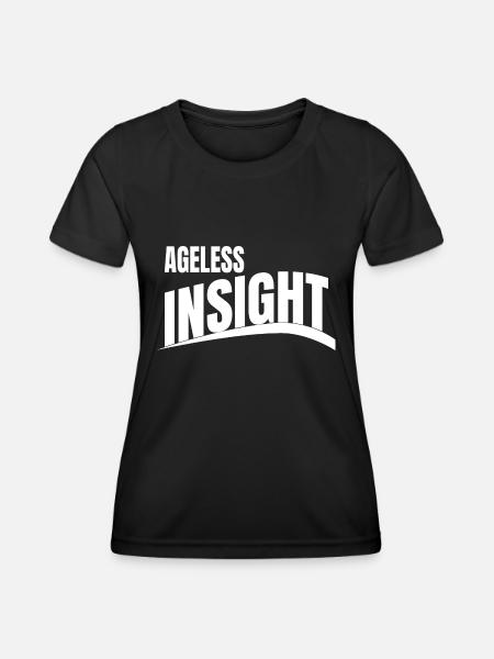 mental well-being statement mental clarity mindset - Women's Functional T-Shirt - black