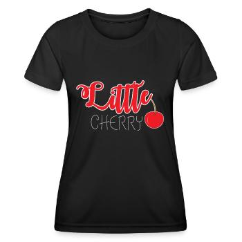 Little Cherry - Women's Functional T-Shirt - black - Front - AI Model Female 172 light (172cm)