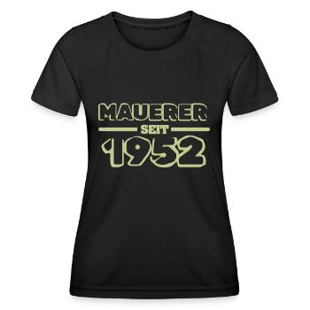 Maurer 1952 - Women's Functional T-Shirt - black - Front - AI Model Female 172 light (172cm)