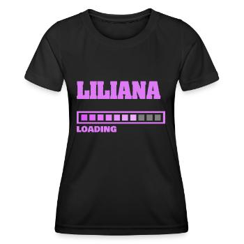Baby Liliana - Frauen Funktions-T-Shirt - Schwarz - Vorne - AI Model Female 172 light (172cm)