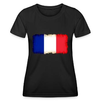 Martiniuqe - Frauen Funktions-T-Shirt - Schwarz - Vorne - AI Model Female 172 light (172cm)