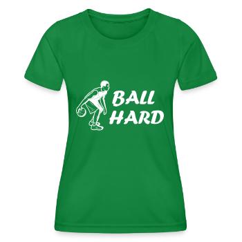 Basketball - Frauen Funktions-T-Shirt - Kelly Green - Vorne - AI Model Female 172 dark (172cm)