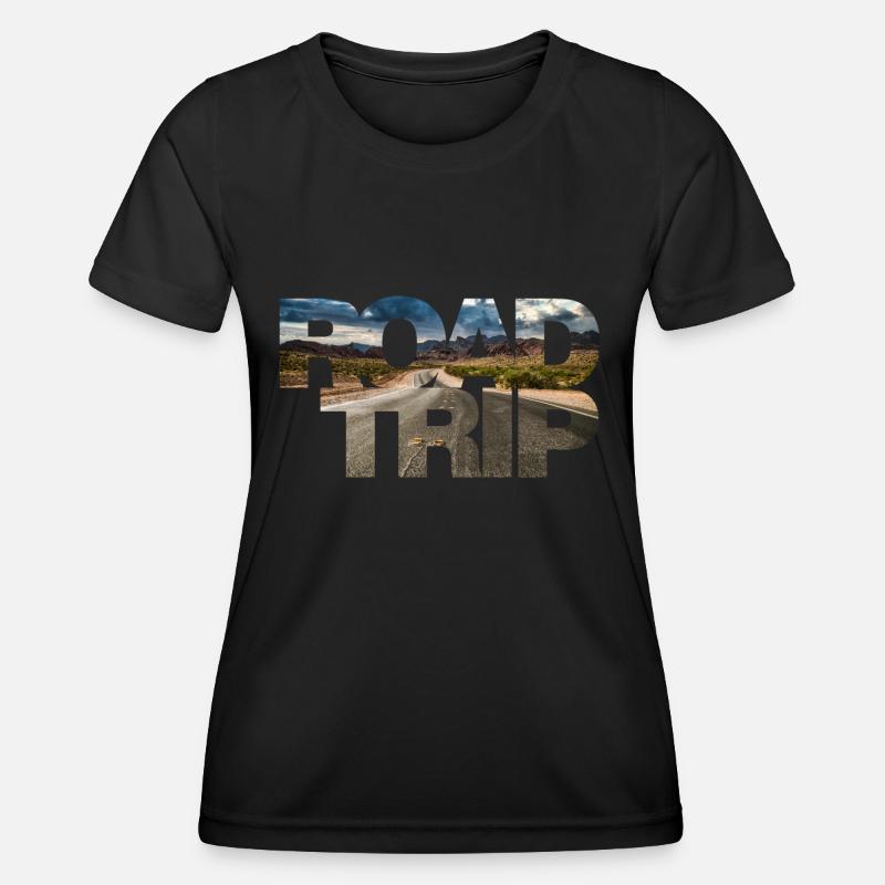 Road trip - Women's Functional T-Shirt - black