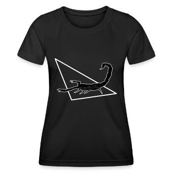 Scorpion - T-shirt sport Femme - noir - Devant - AI Model Female 172 light (172cm)