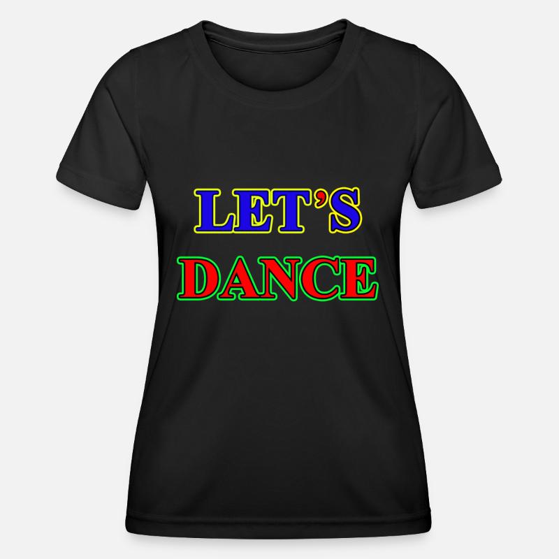 Letsdance E - Women's Functional T-Shirt - black
