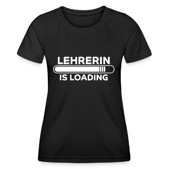 Lehrerin Spruch Lehrer Lustiges Lehrerin Geschenk - Frauen Funktions-T-Shirt - Schwarz - Vorne - AI Model Female 172 light (172cm)