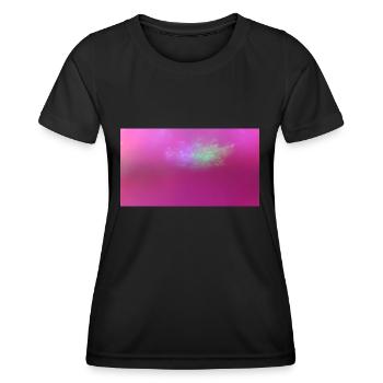 Rose clair 25 - T-shirt sport Femme - noir - Devant - AI Model Female 172 light (172cm)
