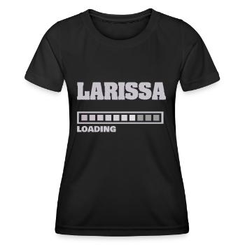 Bébé Larissa - T-shirt sport Femme - noir - Devant - AI Model Female 172 light (172cm)