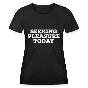 sex - Women's Functional T-Shirt - black - Front - AI Model Female 172 light (172cm)