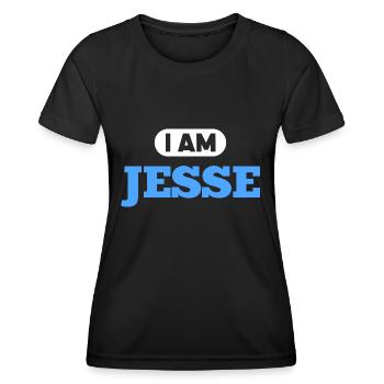 Jesse Name Saying für stolze Jesses - Frauen Funktions-T-Shirt - Schwarz - Vorne - AI Model Female 172 light (172cm)