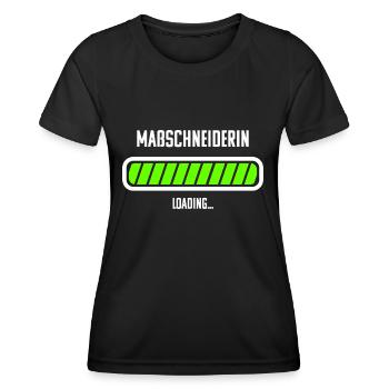 Maßschneiderin Beruf Geschenkidee - Frauen Funktions-T-Shirt - Schwarz - Vorne - AI Model Female 172 light (172cm)
