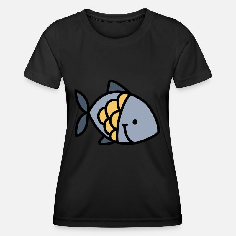 fishyish - Women's Functional T-Shirt - black