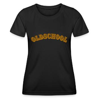 Oldschool Western Style - T-shirt sport Femme - noir - Devant - AI Model Female 172 light (172cm)