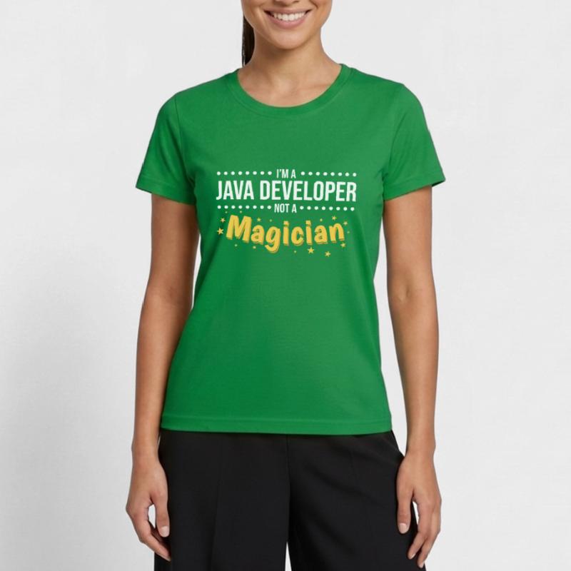 Java Developer Women's Functional T-Shirt