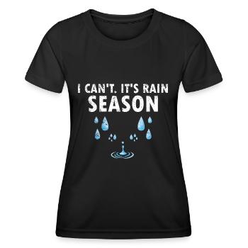 Pool Guy Design pour PoolBoy et Pool Cleaner - T-shirt sport Femme - noir - Devant - AI Model Female 172 light (172cm)