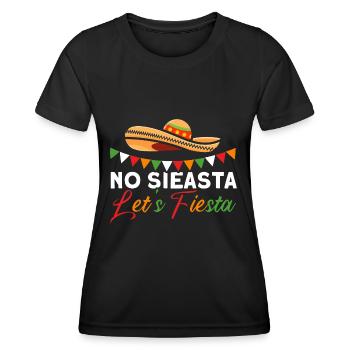 Cinco De Mayo Fiesta mexicaine - T-shirt sport Femme - noir - Devant - AI Model Female 172 light (172cm)