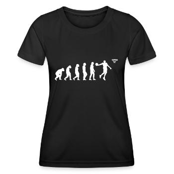 Basketball Basketball Club Basketball Lovers - T-shirt sport Femme - noir - Devant - AI Model Female 172 light (172cm)