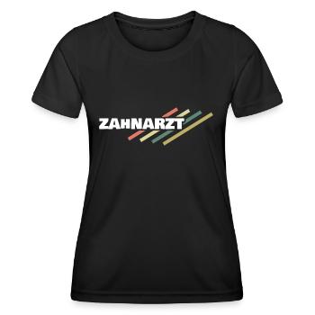 Gift for Dentist - Women's Functional T-Shirt - black - Front - AI Model Female 172 light (172cm)