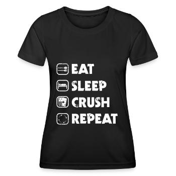 Poker Geschenk Pokern Texas Holdem Pokerspieler - T-shirt sport Femme - noir - Devant - AI Model Female 172 light (172cm)