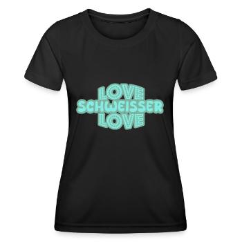 Soudeurs - T-shirt sport Femme - noir - Devant - AI Model Female 172 light (172cm)