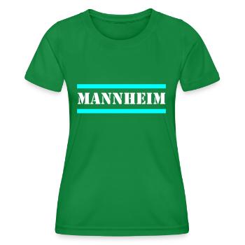 Mannheim VECTOR - Women's Functional T-Shirt - kelly green - Front - AI Model Female 172 dark (172cm)