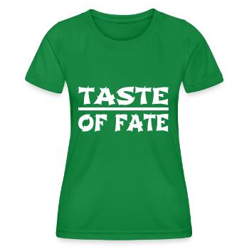 life's journey culinary creations awesome - Women's Functional T-Shirt - kelly green - Front - AI Model Female 172 dark (172cm)