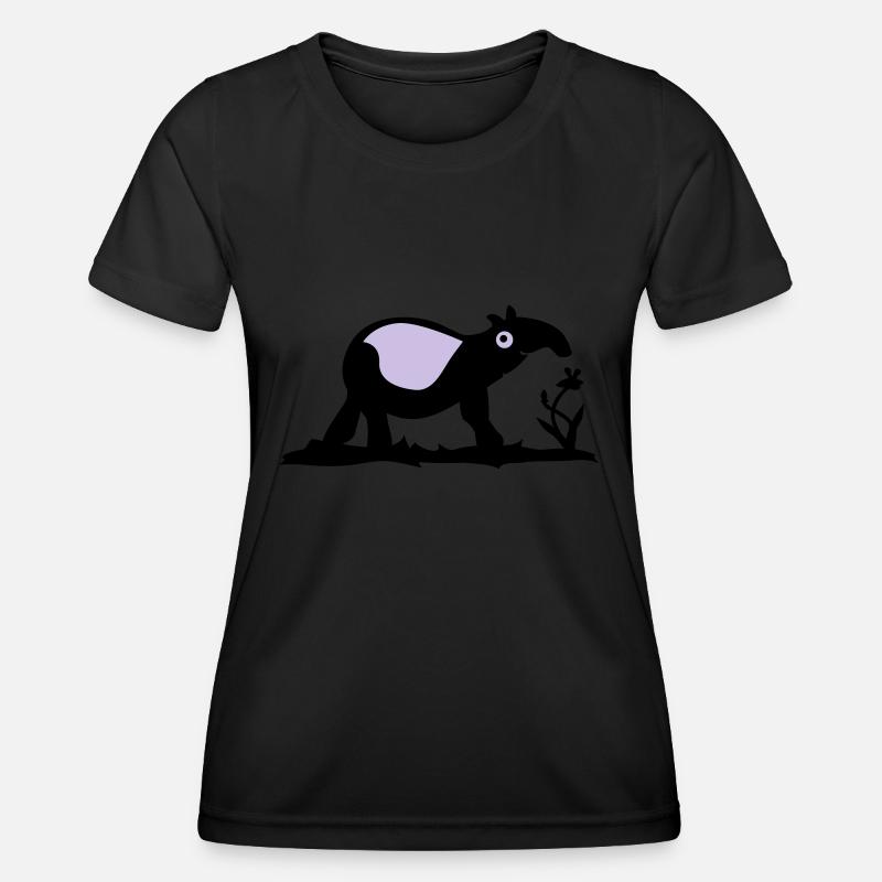 Tapir - Women's Functional T-Shirt - black