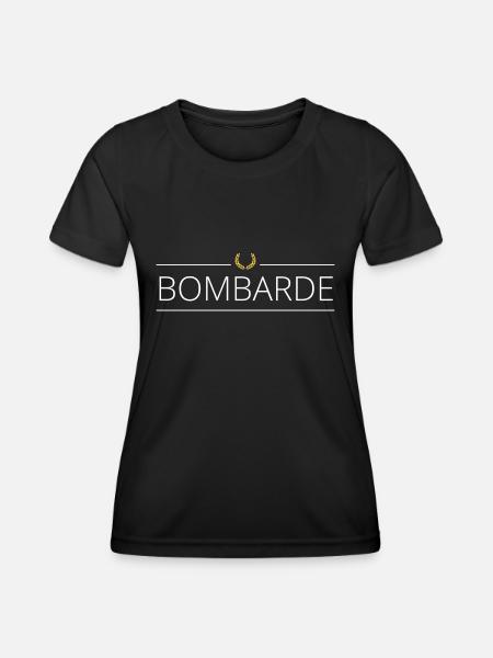 Bombarde - T-shirt sport Femme - noir