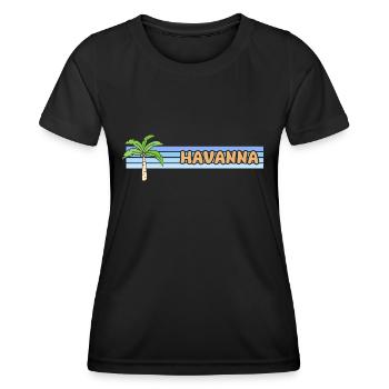 Gift for Havana - Women's Functional T-Shirt - black - Front - AI Model Female 172 light (172cm)