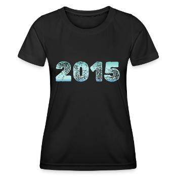 Ice 2015 - Frauen Funktions-T-Shirt - Schwarz - Vorne - AI Model Female 172 light (172cm)