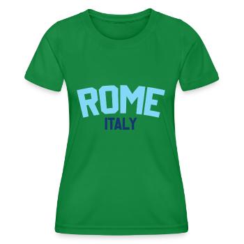 Rome Italie - T-shirt sport Femme - vert - Devant - AI Model Female 172 dark (172cm)