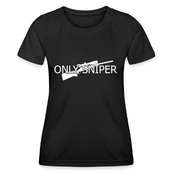 Game Gaming PC - Women's Functional T-Shirt - black - Front - AI Model Female 172 light (172cm)