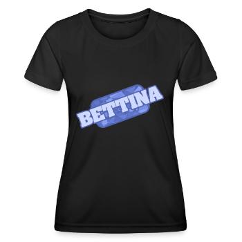 Santé et Médical Bettina - T-shirt sport Femme - noir - Devant - AI Model Female 172 light (172cm)