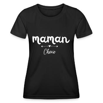 Mommy Darling - Women's Functional T-Shirt - black - Front - AI Model Female 172 light (172cm)