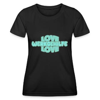 Assistant - Women's Functional T-Shirt - black - Front - AI Model Female 172 light (172cm)