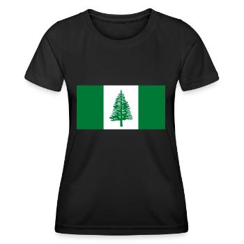 Norfolk Island - Women's Functional T-Shirt - black - Front - AI Model Female 172 light (172cm)