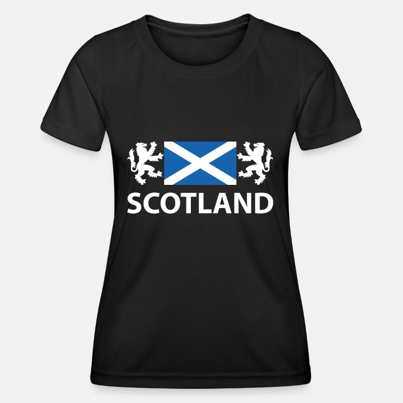 Scotland - Women's Functional T-Shirt - black